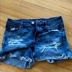 American eagle jean shorts